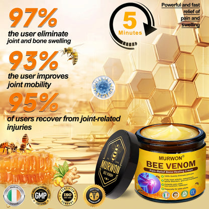 30% OFF 🎁🎁 | 𝐌𝐔𝐑𝐖𝐎𝐍® Bee Venom Balm for Pain Relief & Bone Healing ✨