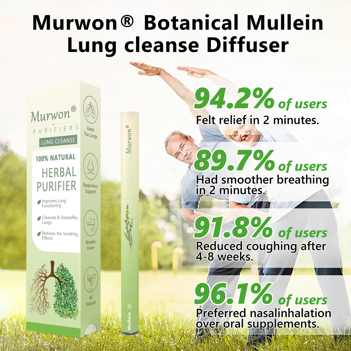 𝐈𝐫𝐞𝐥𝐚𝐧𝐝 𝐎𝐰𝐧𝐞𝐝 𝐚𝐧𝐝 𝐎𝐩𝐞𝐫𝐚𝐭𝐞𝐝✅ 𝐌𝐮𝐫𝐰𝒐𝒏® 𝐁𝐨𝐭𝐚𝐧𝐢𝐜𝐚𝐥 𝐌𝐮𝐥𝐥𝐞𝐢𝐧 𝐋𝐮𝐧𝐠 𝐂𝐥𝐞𝐚𝐧𝐬𝐞 𝐃𝐢𝐟𝐟𝐮𝐬𝐞𝐫(🫁Cough, Pharyngitis, shortness of breath, sputum, stuffy nose, bronchitis, bronchitis, allergy symptoms, lung discomfort)1❤️